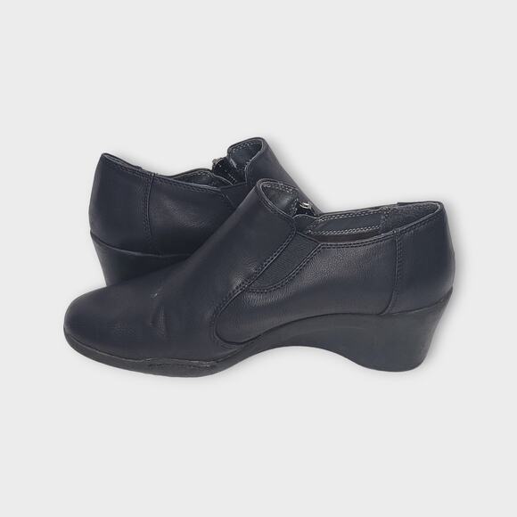 A2 Heelrest by Aerosoles black zipper ankle boot woman's size 8.5 - Picture 7 of 12